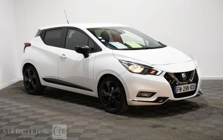 NISSAN MICRA BLANC FN-296-KX