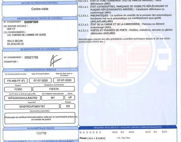 FORD FIESTA E95 COOL & CNT NOIR FR-468-FF