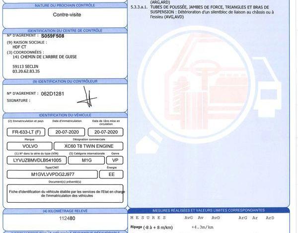 VOLVO XC60 T8 R-DESIGN NOIR FR-633-LT