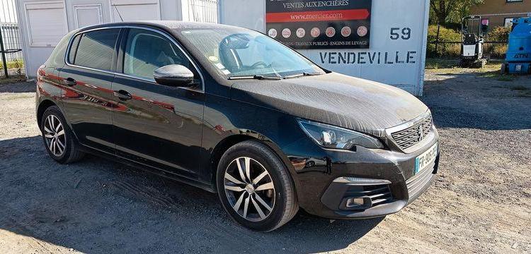 PEUGEOT 308 II (T9) PHASE 2 1.5 BLUEHDi 16V EAT8 S&S 130 CV BOITE AUTO – 113817 KMS NOIR FR-905-PE