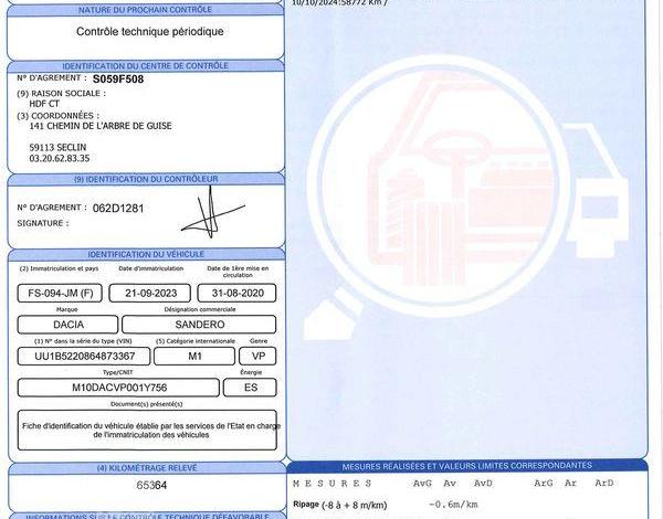 DACIA SANDERO STEPWAY TCE 90 ROUGE FS-094-JM