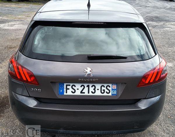 PEUGEOT 308 ACTIVE BUSINESS II (T9) PHASE2 1.5 BLUEHDi 16V EAT8 S&S 130CV – DIESEL – GRIS FS-213-GS