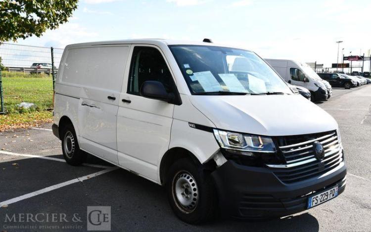 VOLKSWAGEN TRANSPORTER 2T8 L1H1 2.0 TDI 110ch BLANC FS-229-PQ