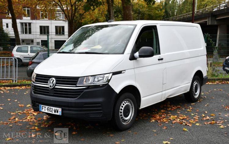VOLKSWAGEN TRANSPORTER BLANC FT-602-WW
