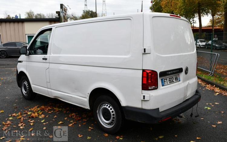 VOLKSWAGEN TRANSPORTER BLANC FT-602-WW