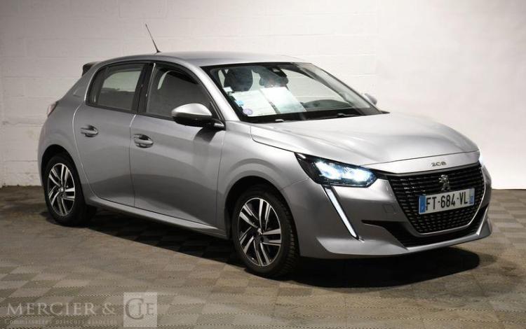 PEUGEOT 208 1,2 PURE TECH 100CH S&S GRIS FT-684-VL