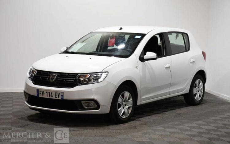 DACIA SANDERO SCE 75CH CITY + 5P BLANC FV-114-EV