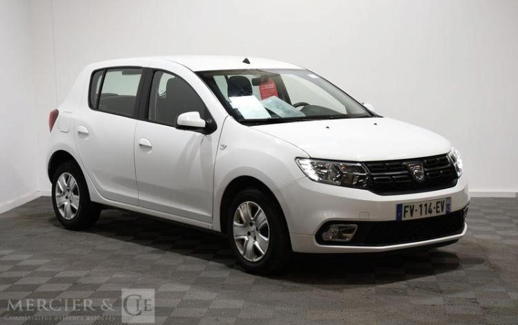 DACIA SANDERO SCE 75CH CITY + 5P BLANC FV-114-EV