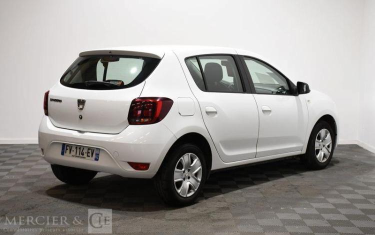 DACIA SANDERO SCE 75CH CITY + 5P BLANC FV-114-EV