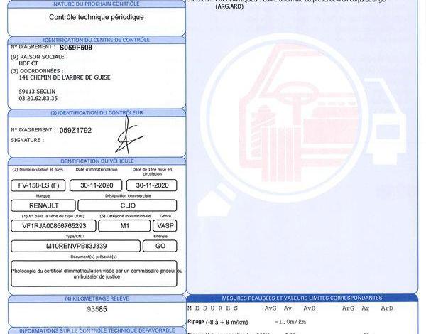 RENAULT CLIO STE AIR NAV BLUE DCI 85 BLANC FV-158-LS