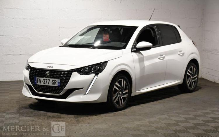 PEUGEOT 208 1,2 PURE TECH 100 S&S BLANC FW-377-SR