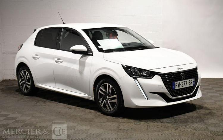 PEUGEOT 208 1,2 PURE TECH 100 S&S BLANC FW-377-SR