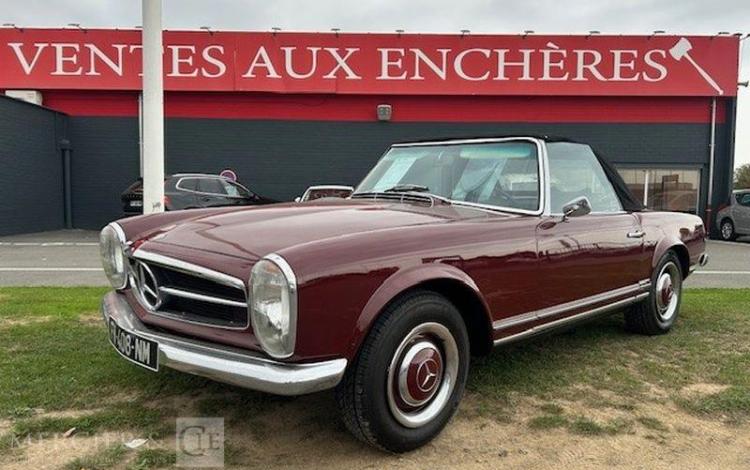 MERCEDES 230 SL « PAGODE » AUTOMATIC BORDEAUX FW-408-NM
