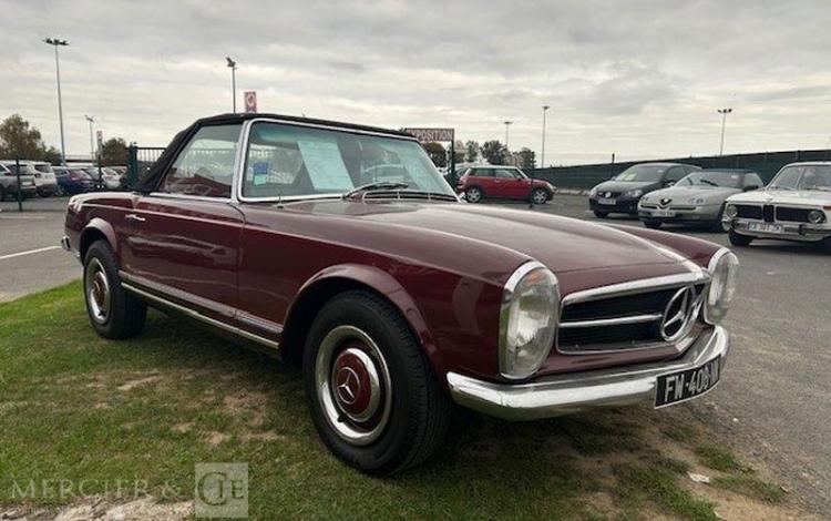 MERCEDES 230 SL « PAGODE » AUTOMATIC BORDEAUX FW-408-NM