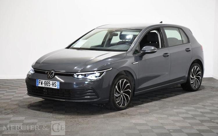 VOLKSWAGEN GOLF VIII 1.5 TSI 130ch LIFE GRIS FW-665-HS