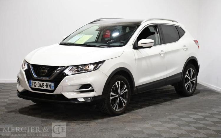 NISSAN QASQHAI DCI 115 DCT N-CONNECTA BLANC FX-348-RN