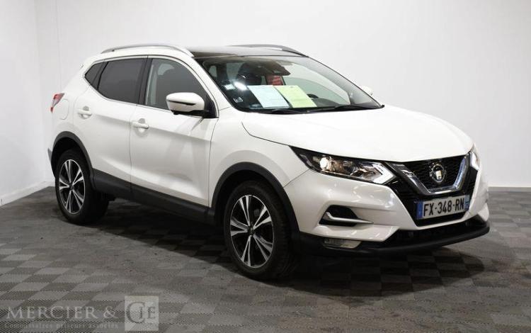 NISSAN QASQHAI DCI 115 DCT N-CONNECTA BLANC FX-348-RN