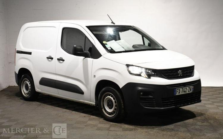 PEUGEOT PARTNER PREMIUM STANDARD 650 kg BLUEHDI BLANC FX-742-ZW