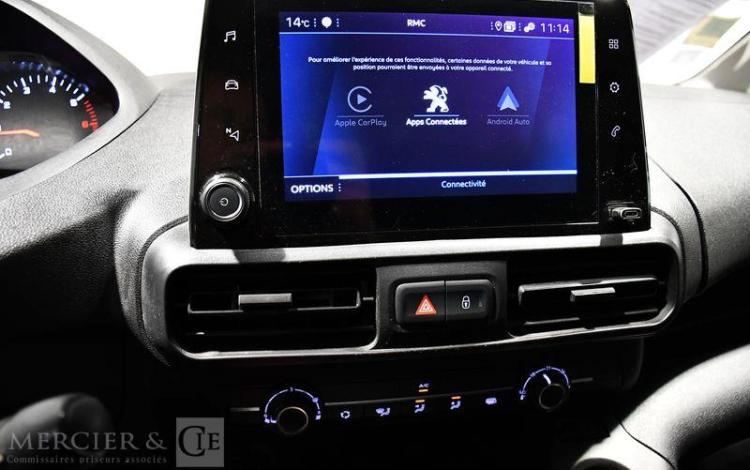 PEUGEOT PARTNER PREMIUM STANDARD 650 kg BLUEHDI BLANC FX-742-ZW