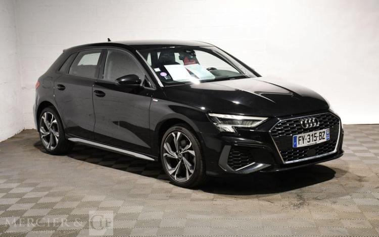 AUDI A3 SPORTBACK 1.0 30 TFSI 110CH HYBRID MHEV S-LINE EDITION S-TRONIC BVA NOIR FY-315-BZ