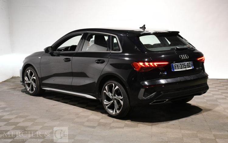 AUDI A3 SPORTBACK 1.0 30 TFSI 110CH HYBRID MHEV S-LINE EDITION S-TRONIC BVA NOIR FY-315-BZ