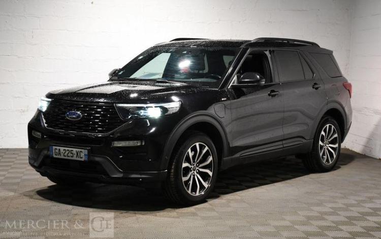 FORD EXPLORER 3.0 ECOBOOS 457H 355 HYBRID PHEV 13.6KWH ST-LINE PARALLEL I-AWD 4X4 BVA NOIR GA-225-XC