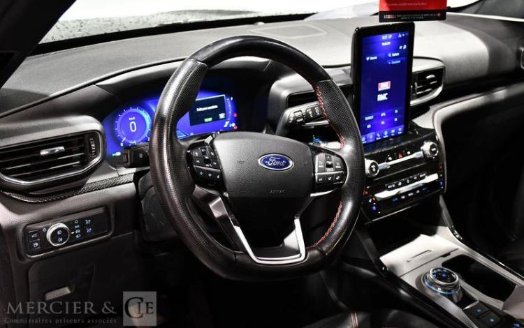 FORD EXPLORER 3.0 ECOBOOS 457H 355 HYBRID PHEV 13.6KWH ST-LINE PARALLEL I-AWD 4X4 BVA NOIR GA-225-XC