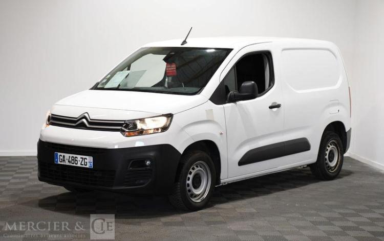 CITROEN BERLINGO M 650kg 1.5 BLUEHDI 100ch DRIVER BLANC GA-486-ZG