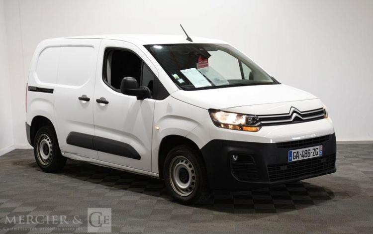 CITROEN BERLINGO M 650kg 1.5 BLUEHDI 100ch DRIVER BLANC GA-486-ZG