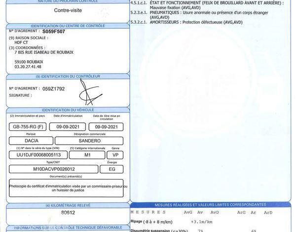 DACIA SANDERO 1.0 ECO-G 100 CONFORT BLEU GB-755-RG
