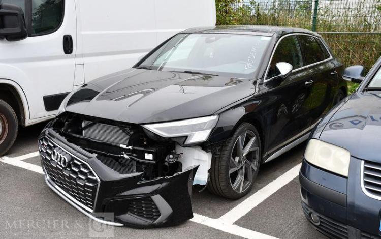 AUDI S3 SPORTBACK 2.0 TFSI 310 QUATTRO S-TRONIC POUR PIECES SANS CG NOIR GD-586-SN