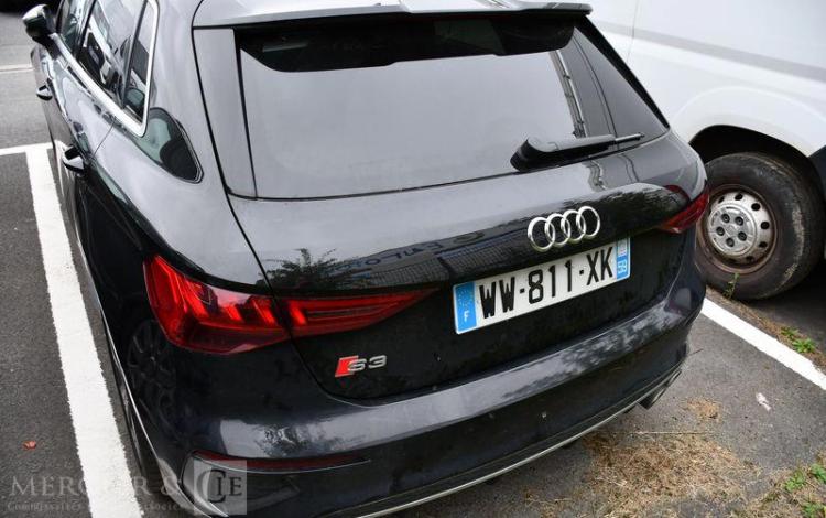 AUDI S3 SPORTBACK 2.0 TFSI 310 QUATTRO S-TRONIC POUR PIECES SANS CG NOIR GD-586-SN