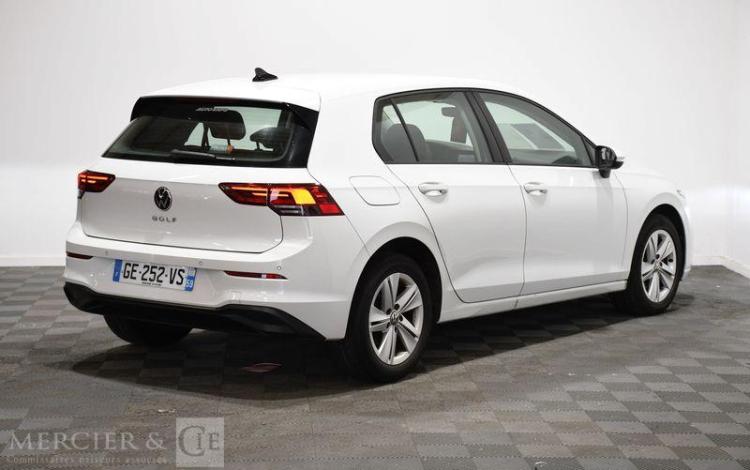 VOLKSWAGEN GOLF VIII 2.0 TDI 115 SCR LIFE DSG BLANC GE-252-VS