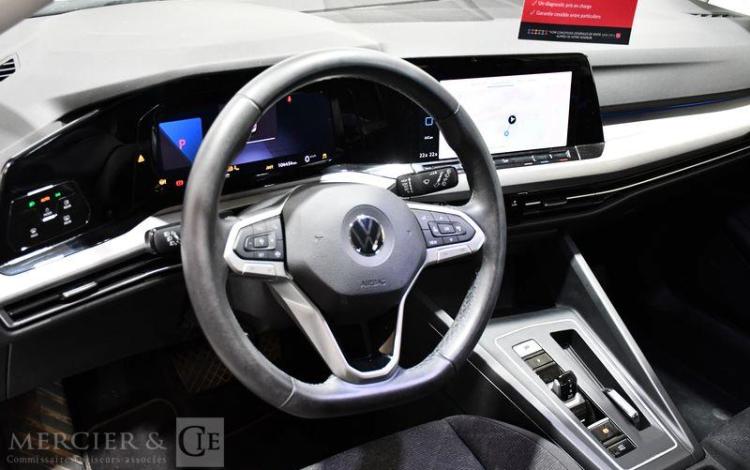 VOLKSWAGEN GOLF VIII 2.0 TDI 115 SCR LIFE DSG BLANC GE-252-VS