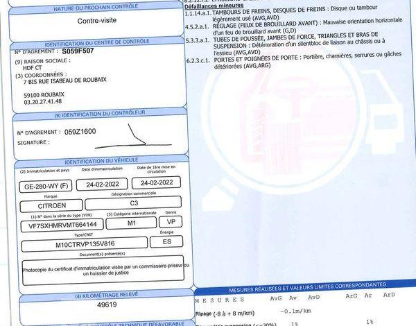 CITROEN C3 PURE TECH 83 S&S SHINE BLANC GE-280-WY