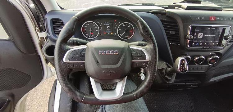 IVECO DAILY VI 35C14 2,3 D 16V HI-MATIC 156 CV – BOITE AUTO – DIESEL – 119802 KMS BLANC GE-767-AB