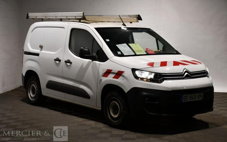 CITROEN BERLINGO VAN FGON TAILLE M 650KG BLUEHDI 100 S&S BLANC GE-949-XR