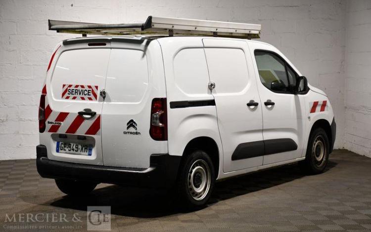 CITROEN BERLINGO VAN FGON TAILLE M 650KG BLUEHDI 100 S&S BLANC GE-949-XR
