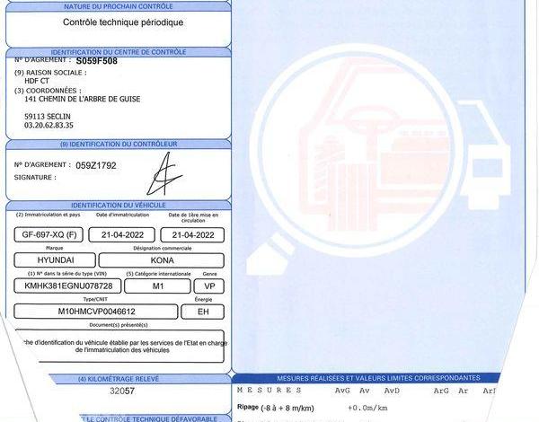 HYUNDAI KONA CREATIVE BLEU GF-697-XQ