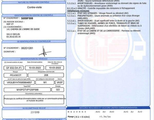 PEUGEOT 208 AFF 100CH PREMIUM BLANC GF-832-DA