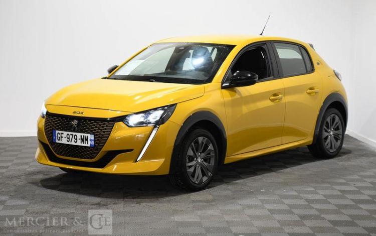 PEUGEOT e-208 ELECTRIC 135 50KWH ACTIVE PACK JAUNE GF-979-NM