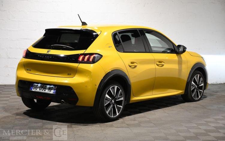 PEUGEOT 208 GT PURE TECH 100 S&S JAUNE GG-056-MP