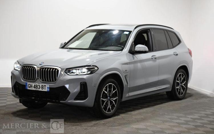 BMW X3 xDRIVE 30e 292ch PHEV M SPORT 4M GRIS GH-483-BT