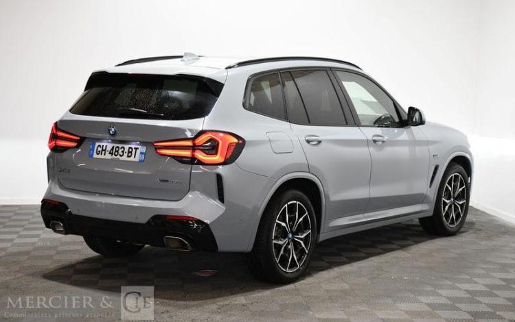 BMW X3 xDRIVE 30e 292ch PHEV M SPORT 4M GRIS GH-483-BT