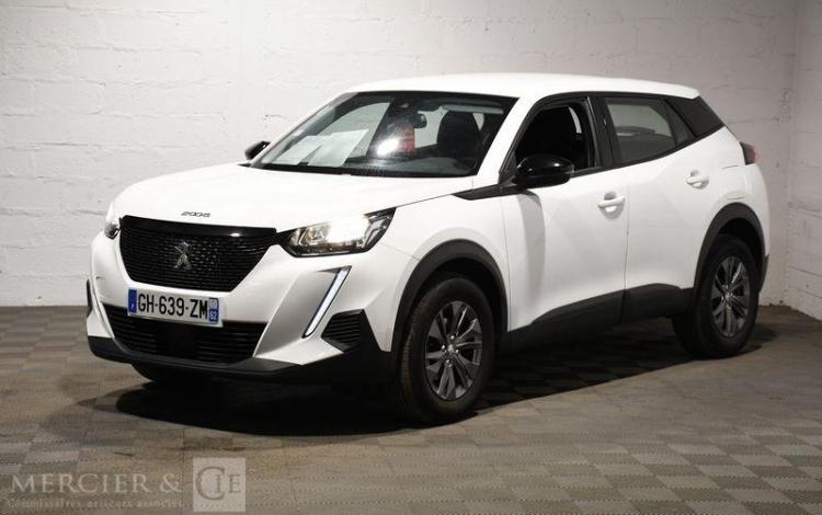 PEUGEOT 2008 1,5 BLUEHDI 110 S&S BLANC GH-639-ZM