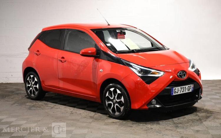TOYOTA AYGO ROUGE GJ-731-GF