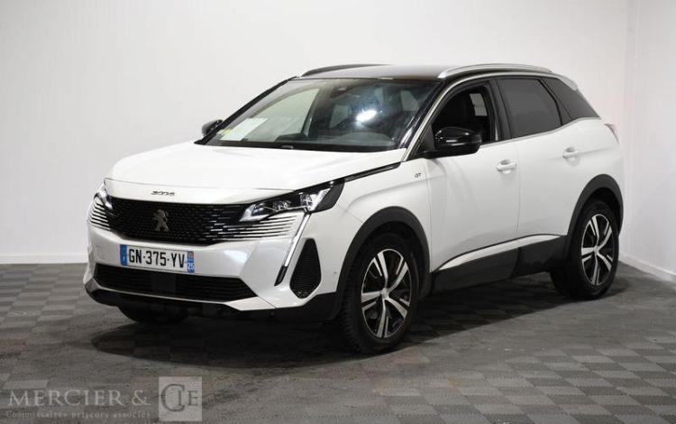 PEUGEOT 3008 GT SOCIETE 1.5 BLUEHDI 130ch EAT BLANC GN-375-YV