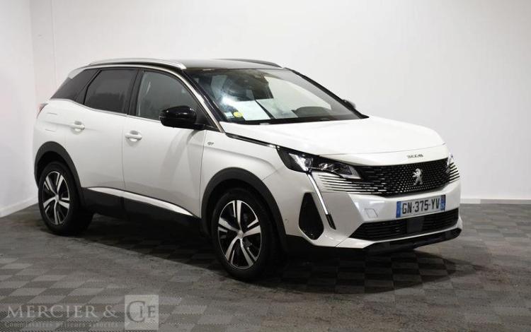 PEUGEOT 3008 GT SOCIETE 1.5 BLUEHDI 130ch EAT BLANC GN-375-YV