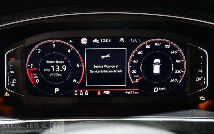 VOLKSWAGEN TIGUAN 2.0 TDI 150 EXCLUSIVE R-LINE DSG BLEU GN-534-QR