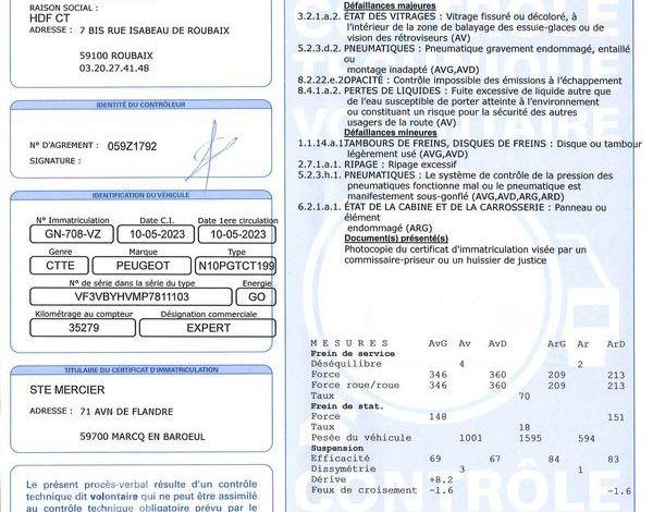 PEUGEOT EXPERT FG M BLUEHDI BLANC GN-708-VZ
